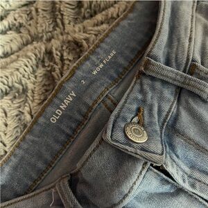 Old Navy Medium Blue Flare Jeans